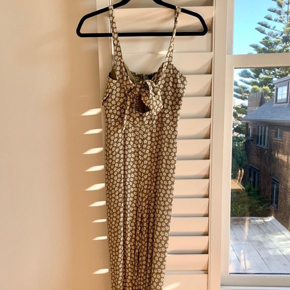 madewell plumeria cutout jumpsuit